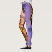 Leggings Dessin d'art de bouledogue et de chien de (Gauche)