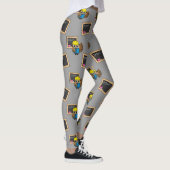 Leggings Dessin de chouette écolière (Droite)