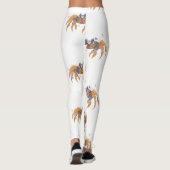 Leggings Dessin de crabe mou (Dos)