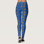 Leggings Dessin de guitare (Dos)