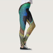 Leggings dessin de paon (Droite)
