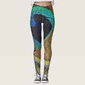 Leggings dessin de paon (Devant)