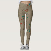 Leggings Dessin en mode foncé Fox (Devant)