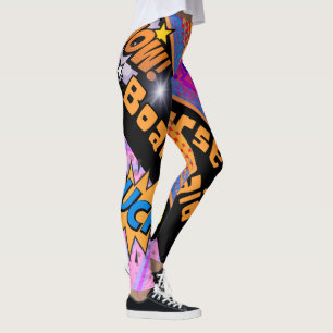Leggings dessin humoristique