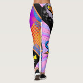 Leggings dessin humoristique (Dos)