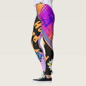 Leggings dessin humoristique (Gauche)