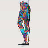 Leggings Dessin moderne de peintures (Gauche)