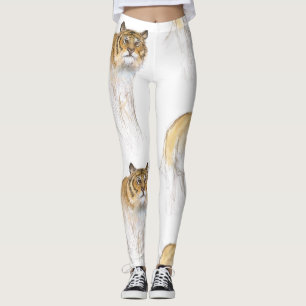Leggings Dessin original 1 Tigre chinois Année Anniversair