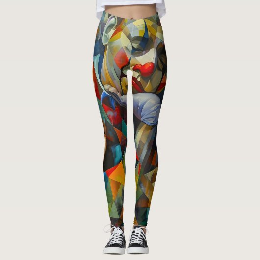 Leggings dessin réaliste (Devant)