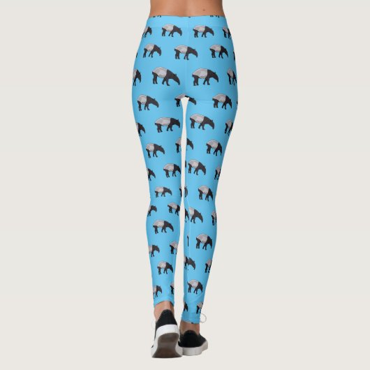 Leggings Dessin sur Tapir (Dos)