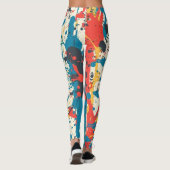 Leggings Dessins de peinture (Dos)