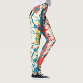 Leggings Dessins de peinture (Droite)
