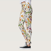 Leggings Dessins d'Halloween lunaires (Gauche)