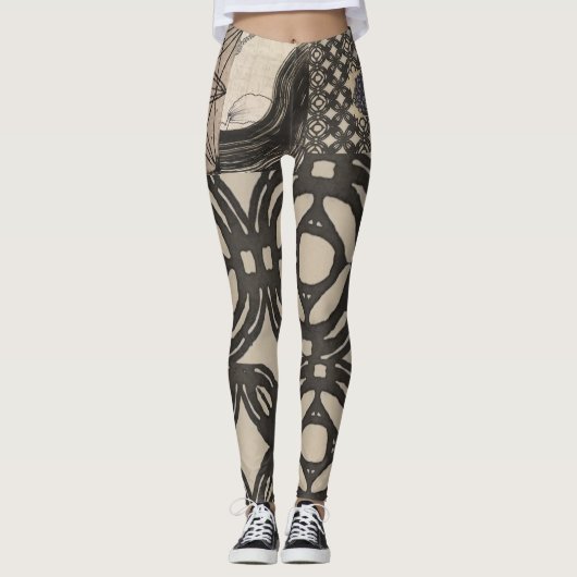 Leggings dessins et peintures (Devant)