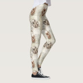 Leggings Dessins foetaux de Leonardo da Vinci (Droite)