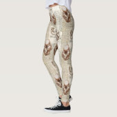 Leggings Dessins foetaux de Leonardo da Vinci (Gauche)