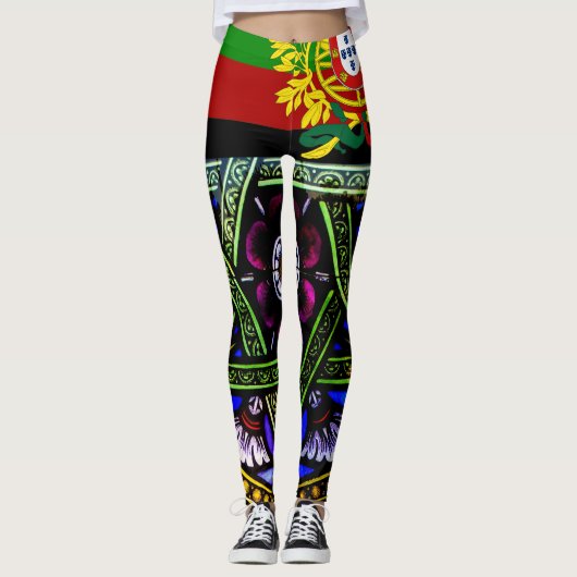 Leggings dessins portugais (Devant)