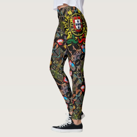 Leggings dessins portugais (Gauche)