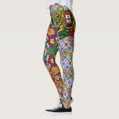 Leggings dessins portugais (Gauche)