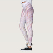 Leggings Détails de la structure de texture Sea Ocean Shell (Gauche)