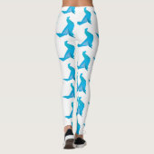 Leggings d'été du phoque Origami (Dos)