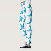 Leggings d'été du phoque Origami (Gauche)