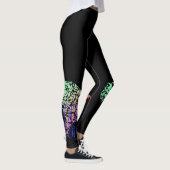 Leggings Deutsche Doggen blumig (Droite)