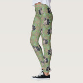Leggings Deux Cairn Terriers (Gauche)