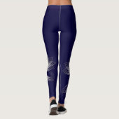 Leggings Deux pétales tombés (Dos)