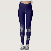 Leggings Deux pétales tombés (Devant)