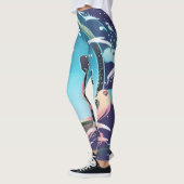 Leggings Deux poissons (Gauche)