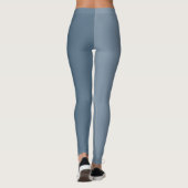 Leggings Deux tons - Bleu (Dos)