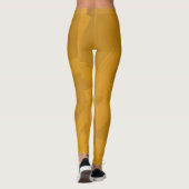 Leggings Deux tons jaune (Dos)