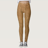 Leggings déversement de café (Devant)