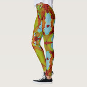 Leggings Déversement du coucher du soleil (Gauche)