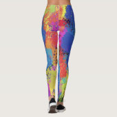 Leggings d'explosion de couleur (Dos)