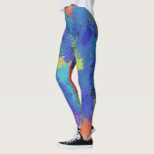 Leggings d'explosion de couleur (Gauche)