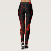Leggings d'explosion de feu (Dos)