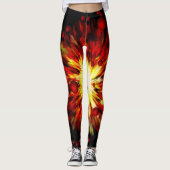 Leggings d'explosion de feu (Devant)