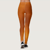 Leggings d'Halloween orange (Dos)
