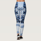Leggings d'hiver de marque blanche personnalisée (Dos)
