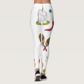 Leggings DIA DE LOS MUERTOS, guêtres (Dos)
