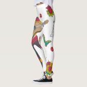 Leggings DIA DE LOS MUERTOS, guêtres (Gauche)
