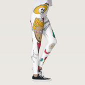 Leggings DIA DE LOS MUERTOS, guêtres (Droite)