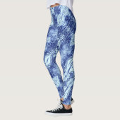 Leggings Diagonale bleue (Gauche)