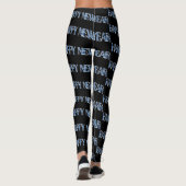 Leggings Diamant bleu HNY (Dos)