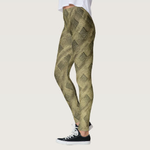 Leggings diamant vert
