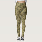 Leggings diamant vert (Devant)