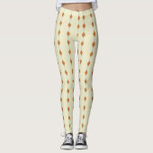 Leggings Diamants Abstraits (Devant)