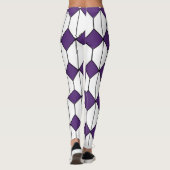 Leggings Diamants Art déco et hexagones (Dos)